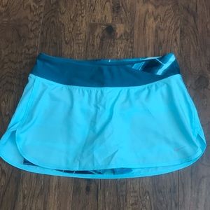 NIKE Small Skorts Drifit Teal Skirt/shorts Pocket